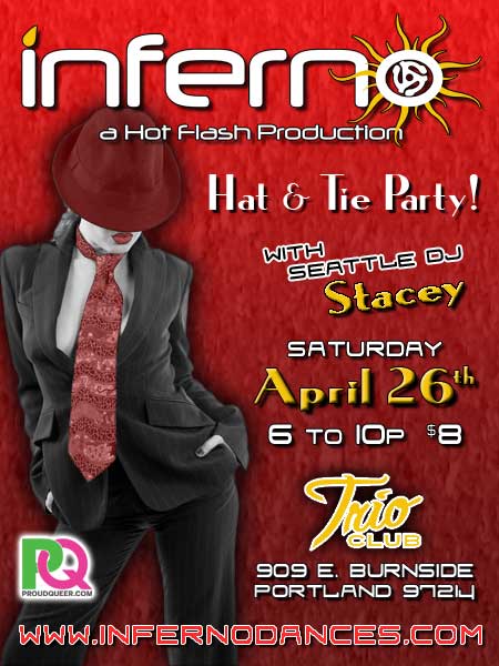 Portland INFERNO Hat and Tie Party