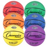 A rainbow of basketballs!