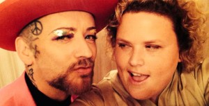 Fortune Feimster and Boy George