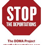 Stop the deporations sign