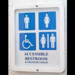 Transgender/accessible washroom